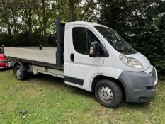 2013 CITROEN RELAY 35 L3 LWB PICK UP HDI WHITE VAN *NO VAT*