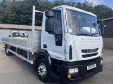 2013 IVECO EUROCARGO 140-180, WHITE, 14 TON HCV DROPSIDE *NO VAT*