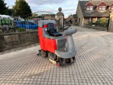 2015 HAKO SCRUBMASTER B155R RIDE ON FLOOR SCRUBBER/SWEEPER *PLUS VAT*