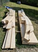 HEAVY DUTY PRE-FABRICATED TIMBER STRUCTURE *PLUS VAT*