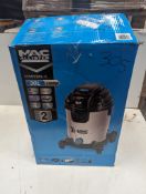 Mac Allister Corded Wet & Dry Vacuum Cleaner *PLUS VAT*