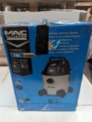 Mac Allister MWDV-16 L-A Corded Wet & Dry Vacuum *PLUS VAT*