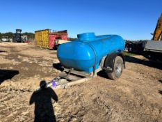 TRAILER ENGINERRING SINGLE AXLE WATER BOWSER *PLUS VAT*