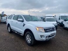 2015/65 REG FORD RANGER LIMITED 4X4 TDCI 3.2 DIESEL PICK-UP, SHOWING 2 FORMER KEEPERS *NO VAT*