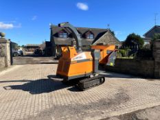 2016 FORST TR8 8” DIESEL TRACKED WOOD CHIPPER *PLUS VAT*