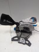 Mac Allister 1500W 220-240V 210mm Corded Compound Mitre Saw MMIS210C-B *PLUS VAT*