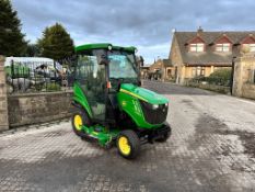 2013/63 JOHN DEERE 1026R 25HP 4WD COMPACT TRACTOR WITH MID MOUNTED DECK *PLUS VAT*