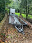 INDESPENSION V16 TWIN AXLE TILT BED TRAILER 3500kg transporter *PLUS VAT*