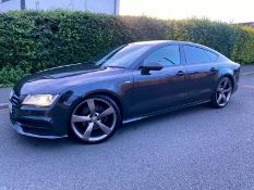2014/14 REG AUDI A7 S LINE BLACK EDITION TDI QUATTRO 3.0 V6 AUTOMATIC 5 DOOR *NO VAT*