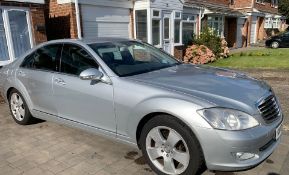 2009/09 REG MERCEDES S320 CDI 3.0 DIESEL AUTOMATIC SILVER SALOON *NO VAT*