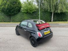 2009/59 REG FIAT 500 C POP 1.2 PETROL CONVERTIBLE BLACK MANUAL *NO VAT*