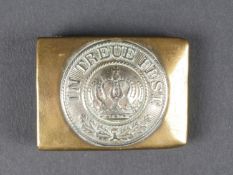 Boucle de ceinturon bavaroise. Bavarian belt buckle. 
