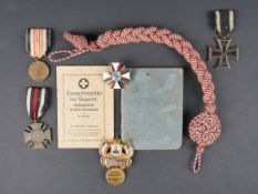 Medailles et documents WWI. WWI medals and documents. 