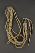 Cordon d'adjudant WWI. WWI warrant officer's lanyard. 