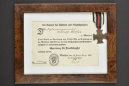 Diplome WWI. WWI diploma. 
