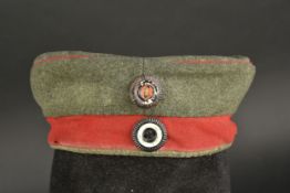 Mutze M1907 feldgrau d'infanterie Ww1 german field cap