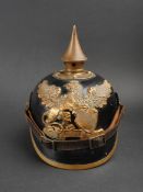 Bade - Casque a pointe M1895 du Reservist Jammerthal du 110e Regiment de Grenadiers - Baden Grenadie