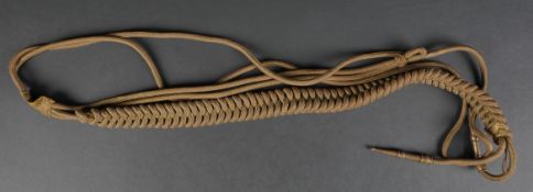 Aiguillette allemande. German Landyard.
