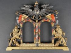 Cadre patriotique WWI. WWI patriotic frame. 