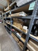 MEDIUM DUTY SHELVING UNIT WITH CONTENTS