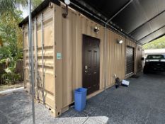 45' SHIPPING CONTAINER WITH ELECTRICAL