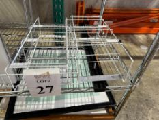 LOT CONSISTING OF ASSORTED WIRE DISPLAYS