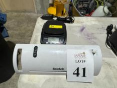 LOT CONSISTING OF (1) SCOTCH LAMINATOR