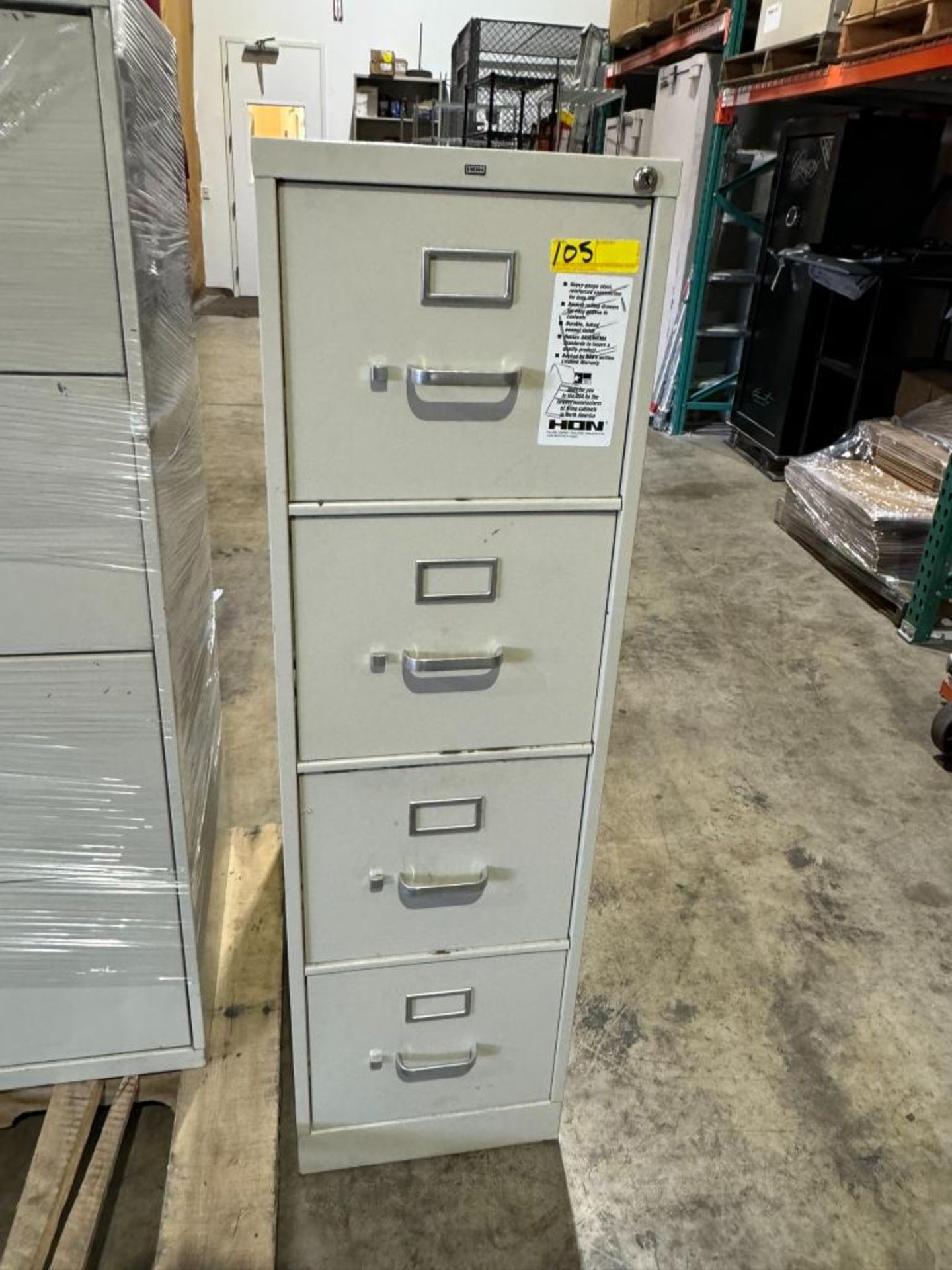 HON METAL FILE CABINETS - Image 4 of 5