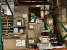 LOT CONSISTING OF NEW ASSORTED HOME DÉCOR