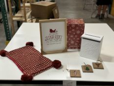 NEW DECOCRATED SEASONAL ASSORTED HOME DÉCOR BOX