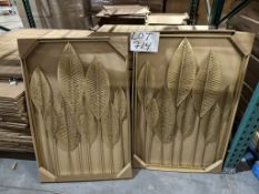 NEW STRATTON HOME DÉCOR GOLD LEAVES