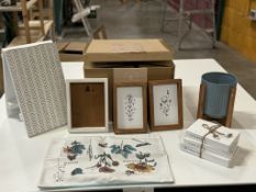 NEW DECOCRATED SEASONAL ASSORTED HOME DÉCOR BOX (BOX SIZE: 16.5