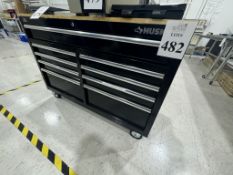 HUSKY 9 DRAWER TOOL BOX WITH CONTENTS