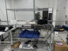 METRO RACK WITH CONTENTS