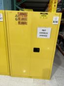 ULINE H-1564M FLAMMABLE LIQUID STORAGE CABINET