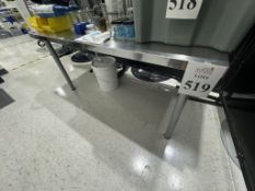 STAINLESS STEEL 5' TABLES