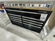 HUSKY 9 DRAWER TOOL BOX WITH CONTENTS