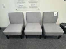 WAITING ROOM GRAY FABRIC CHAIRS