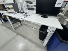 BENCHDEPOT WORKBENCH 6' WITH DUAL OVERHEAD LIGHTING