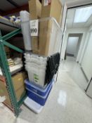 LOT CONSISTING OF ASSORTED PLASTIC TOTES