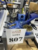 LOT CONSISTING OF (3) SOLDERING STANDS