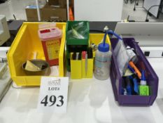 LOT CONSISTING OF MISCELLANEOUS SUPPLIES