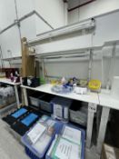 BENCHDEPOT WORKBENCH 6' WITH OVERHEAD LIGHTING