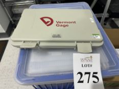 VERMONT GAUGE PLUG GAUGE SET PART # 901200300