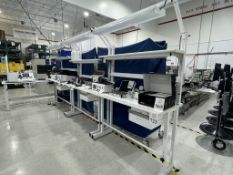 BENCHDEPOT WORKBENCH 6' WITH DUAL OVERHEAD LIGHTING
