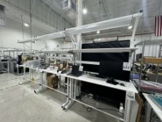 BENCHDEPOT WORKBENCH 6' WITH DUAL OVERHEAD LIGHTING