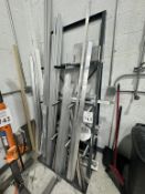 METAL RACK WITH RAW MATERIALS