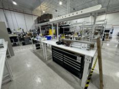 BENCHDEPOT WORKBENCH 6' WITH OVERHEAD LIGHTING