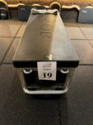 FITBENCH PADDED WORKOUT BENCH INCLUDING WEIGHTS