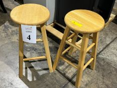 WOOD STOOLS